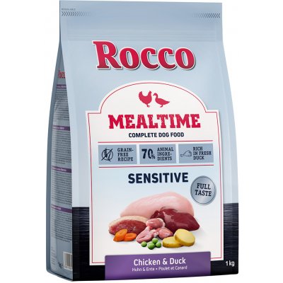 Rocco Mealtime Sensitive kachní a kuřecí 1 kg – Zboží Mobilmania