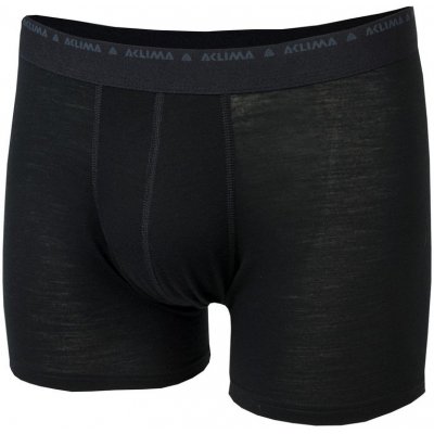 Aclima LightWool Shorts Jet Black Man – Zboží Mobilmania