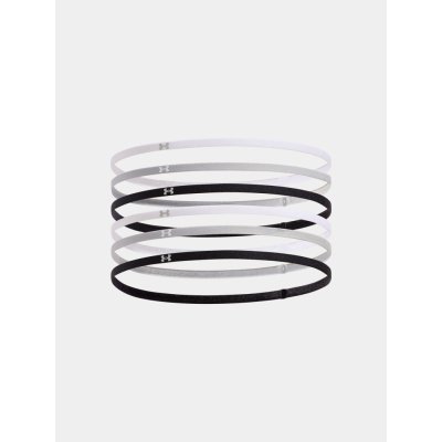 Under Armour Mini elastic 6PK Dámské čelenky šedá – Zboží Dáma