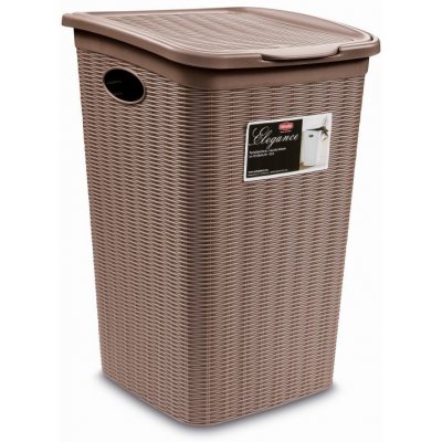 Stefanplast 50 L Ratan, světle hnědý, Elegant – Zboží Dáma