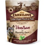 Carnilove Paté Venison with Strawberry Leaves 300 g – Zbozi.Blesk.cz