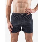 Gina pánské trenky volné šité s potiskem 75201P lékořice žlutá – Zboží Dáma