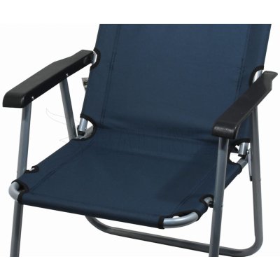 Cattara Židle kempingová skládací LYON tmavě modrá – Zboží Mobilmania