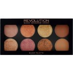 Makeup Revolution London Ultra Blush Palette tvářenka Golden Sugar 2 13 g – Zboží Dáma