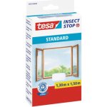 Tesa Insect Stop síť proti hmyzu STANDARD do oken antracitová 1,5×1,8 m – Sleviste.cz