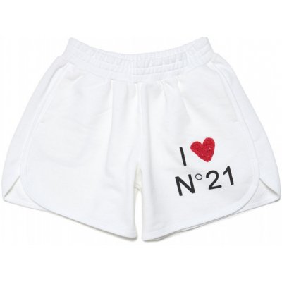 NO21 shorts bílá