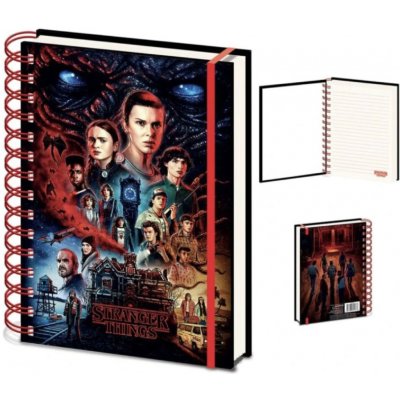 Pyramid International Zápisník Stranger Things 4 Vecna A5 – Zboží Živě