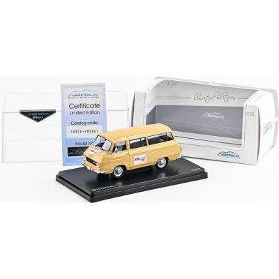 ABREX ŠKODA 1203 MIKROBUS 1974 AUTOMOBIL TEST limitace 300 ks 143LE 705XE1 1:43 – Hledejceny.cz