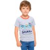 Dětské tričko Winkiki kids Wear chlapecké tričko Shark šedý melanž