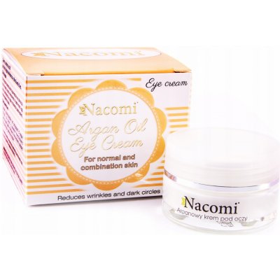 Nacomi Argan Oil Eye Cream 15 ml – Zboží Mobilmania