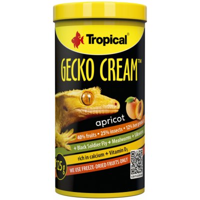Tropical Gecko Cream apricot 100 ml – Zboží Mobilmania