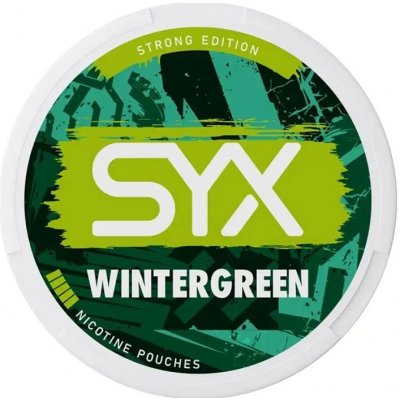 SYX WINTERGREEN 16,4 mg 20 sáčků – Zboží Mobilmania