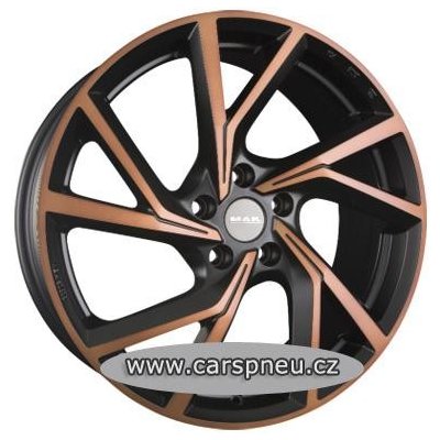 MAK Kassel 7x17 5x114,3 ET45 matt black bronze – Hledejceny.cz