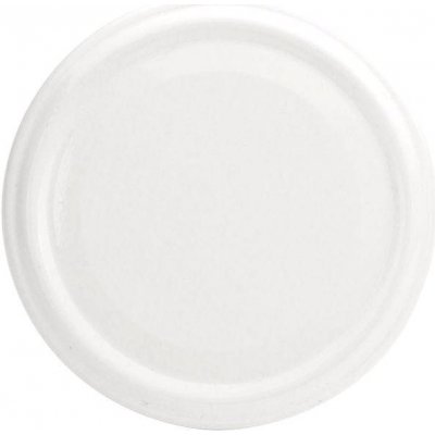 Šroubovací víčka, set 10ks, bílé, průměr 48 mm Gastro – Zboží Mobilmania