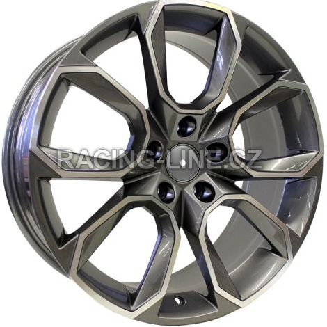 Racing Line SK516 8x18 5x112 ET42 grey polished