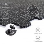 TRINFIT PUZZLE PROFI CF 100 x 100 x 0,8 cm černo-šedá 20% V2 – Zboží Mobilmania