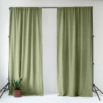 Linen Tales Sage závěs světlá/zelená – Hledejceny.cz