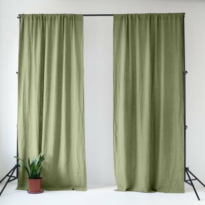 Linen Tales Sage závěs světlá/zelená – Hledejceny.cz