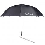 JUCAD UMBRELLA automatic black black – Zboží Dáma