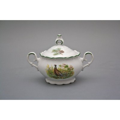 Bohemia Porcelán 1987 Cukřenka 0,24l Ofélie Pernatá zvěř ZL – Zboží Dáma