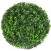 Květina Umělý keř Zimostráz - Buxus koule venkovní, 32 cm