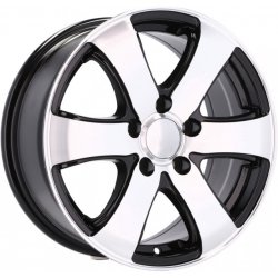 Racing Line BK747 7x16 5x118 ET50 black polished