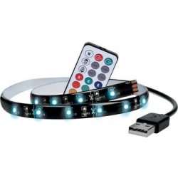 Solight LED RGB pásek pro TV 2x 50cm USB vypínač dálkový ovladač