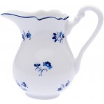 Český porcelán Dubí Mlékovka, 250 ml, modrá házenka – Zboží Dáma