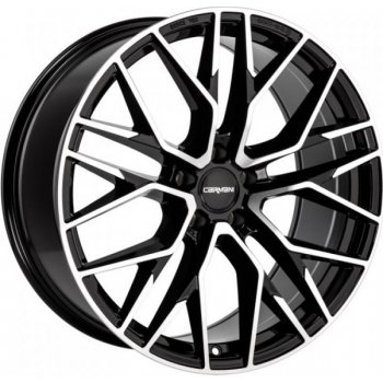 Carmani 20 7,5x17 5x108 ET45 black polished