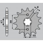 PBR Sprockets 274 15 18NC | Zboží Auto