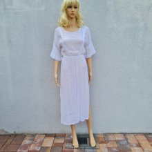 Dolce Moda dámské lehoučké šaty 0135 bílé