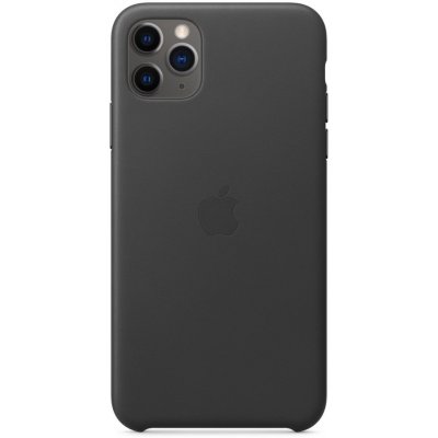 Apple iPhone 11 Pro Max Leather Case Black MX0E2ZM/A – Hledejceny.cz