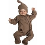 Kojenecký rostoucí overal čepička capáčky čokoláda – Hledejceny.cz