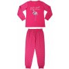 Dětské pyžamo a košilka Wolf pyžamo 2159 dívčí pyžamo tm.růžová