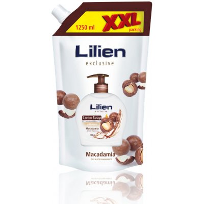 Lilien tekuté mýdlo Macadamia náhradní náplň 1250 ml – Zbozi.Blesk.cz