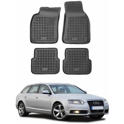 Koberce gumové Rezaw Plast Audi A6 2008-2011 se zvýšeným okrajem – Zboží Mobilmania