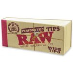 RAW Perforated Wide Tips Nebělené široké filtry 50 ks – Zboží Dáma