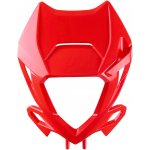 Polisport headlight mask Beta červená – Hledejceny.cz