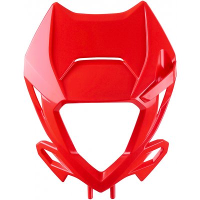 Polisport headlight mask Beta červená – Hledejceny.cz