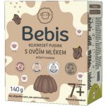 Bebis Kojenecký pudink s ovčím mlékem rýžový s kakaem 140 g – Zboží Dáma