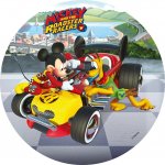 1x Mickey Mouse – Race – jedlý papír na dort – Hledejceny.cz