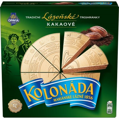 Opavia Kolonáda Tradiční lázeňské trojhránky kakaové 200 g – Sleviste.cz