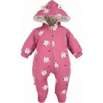 Eevi Kojenecká kombinéza overal Dogs&Spots TMAVĚ RŮŽOVÁ – Sleviste.cz