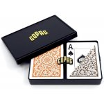 Copag 1546 Elite Jumbo index oranžovo-hnědé Duo pack – Zboží Dáma