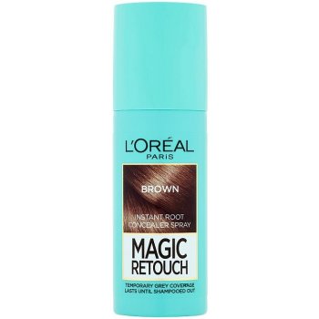 L'Oréal Magic Retouch Sprej pro okamžité zakrytí odrostů světlá hnědá 75 ml