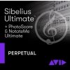 Program pro úpravu hudby AVID Sibelius Ultimate Perpetual PhotoScore NotateMe