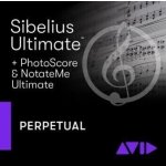 AVID Sibelius Ultimate Perpetual PhotoScore NotateMe – Zboží Živě