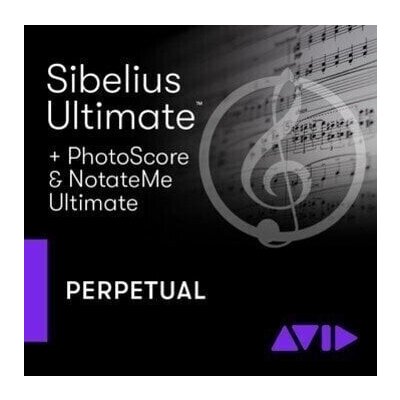 AVID Sibelius Ultimate Perpetual PhotoScore NotateMe – Zbozi.Blesk.cz