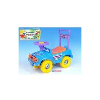 Teddies auto Jeep modré