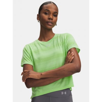 Under Armour Dámské tričko UA Velociti Shortsleeve Zelená – Sleviste.cz